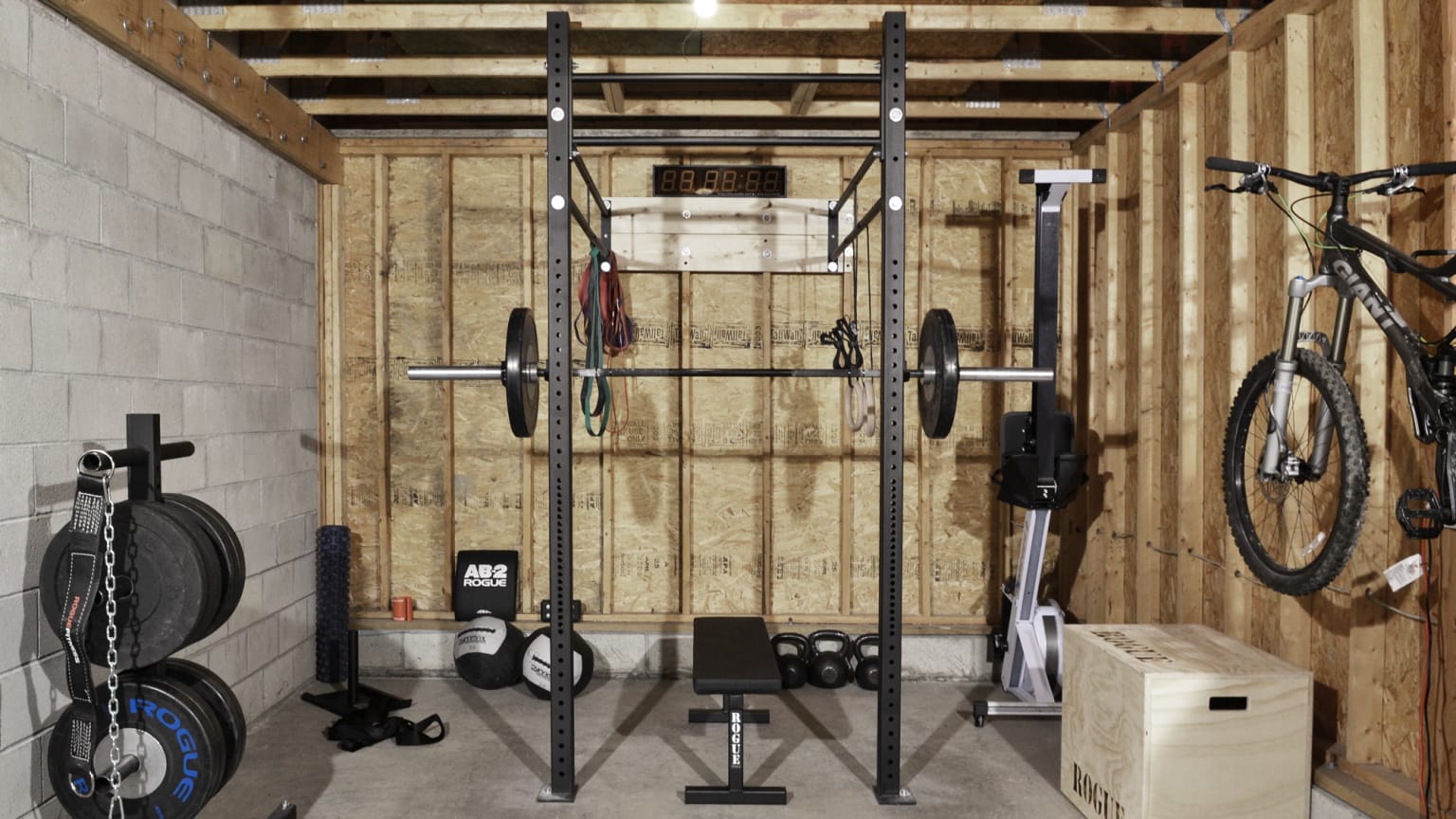 Rogue W 4 4 Wall Mount Rig Weight Training Custom Set Up